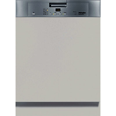 Miele G4203SCi Active Semi Integrated Dishwasher, Clean Steel Miele G4203SCi Active Semi Integrated Dishwasher, Clean Steel